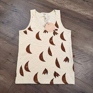 8-9Y Kidwild Banana AOP Tank NWT